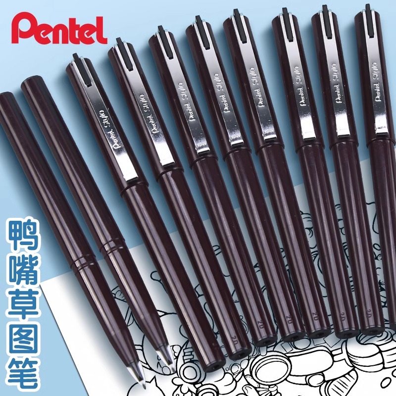 Pentel Pen Sign Pen - Pentel Arts Stylo Sketch Pen línea