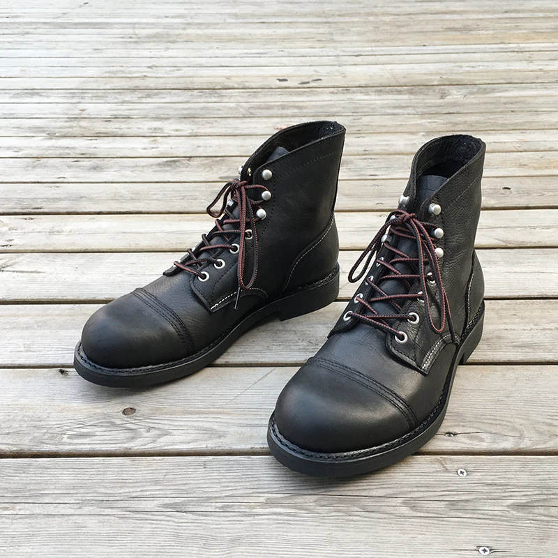 Guipure Lace Panel - Nuevos zapatos para hombre, botas Vintage