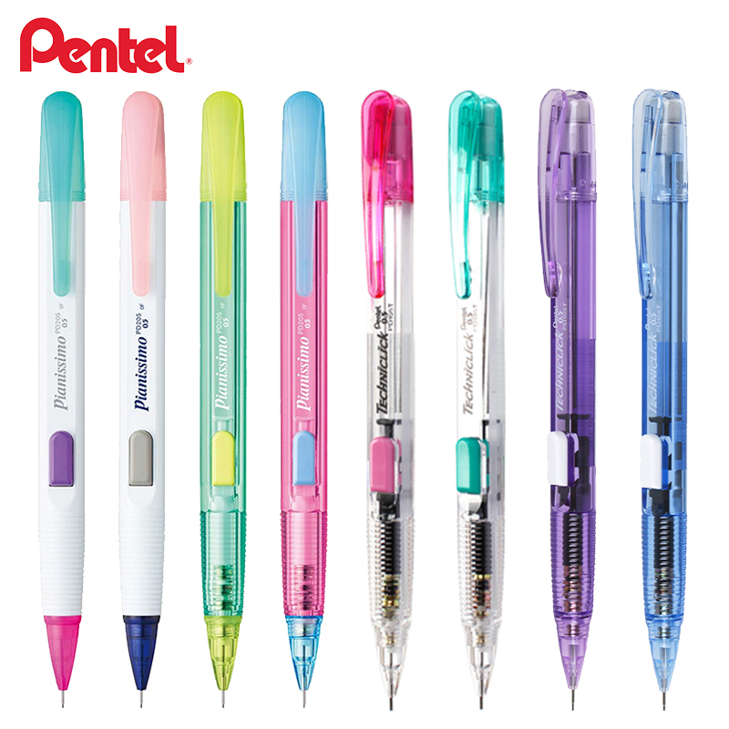Staedtler Pencil Lumocolor - Lápiz mecánico Pentel japonés PD105T, multicolor,