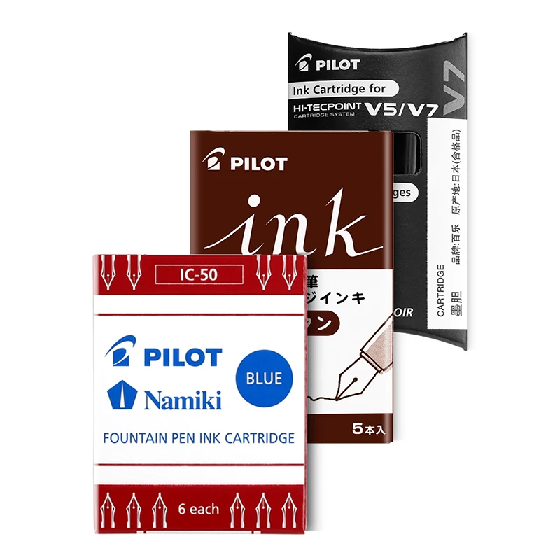 Pilot Pen V5 - Recambio de cartucho de tinta desechable