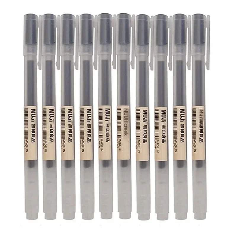 Juego de 6/8 Bolígrafos de Gel - Muji Stationery Gel Pen reseña y precio