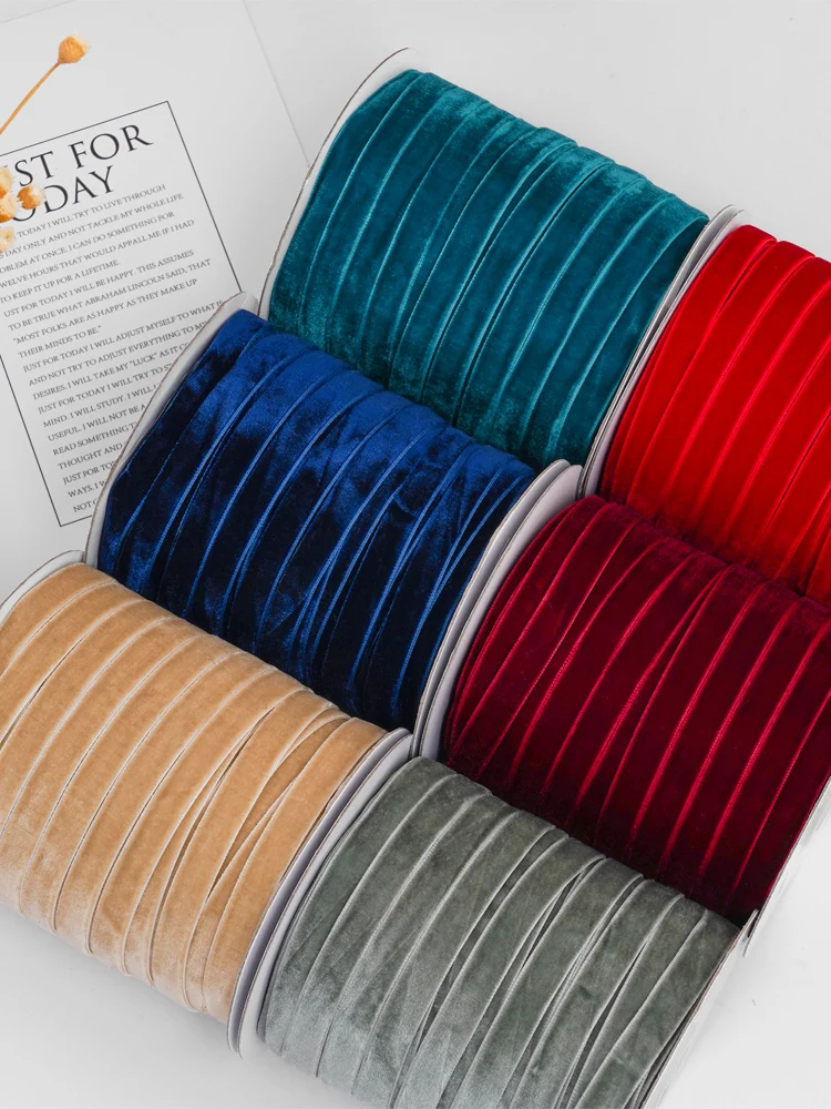 Rollo de cinta de terciopelo d - Velvet Ribbon Roll reseña y precio