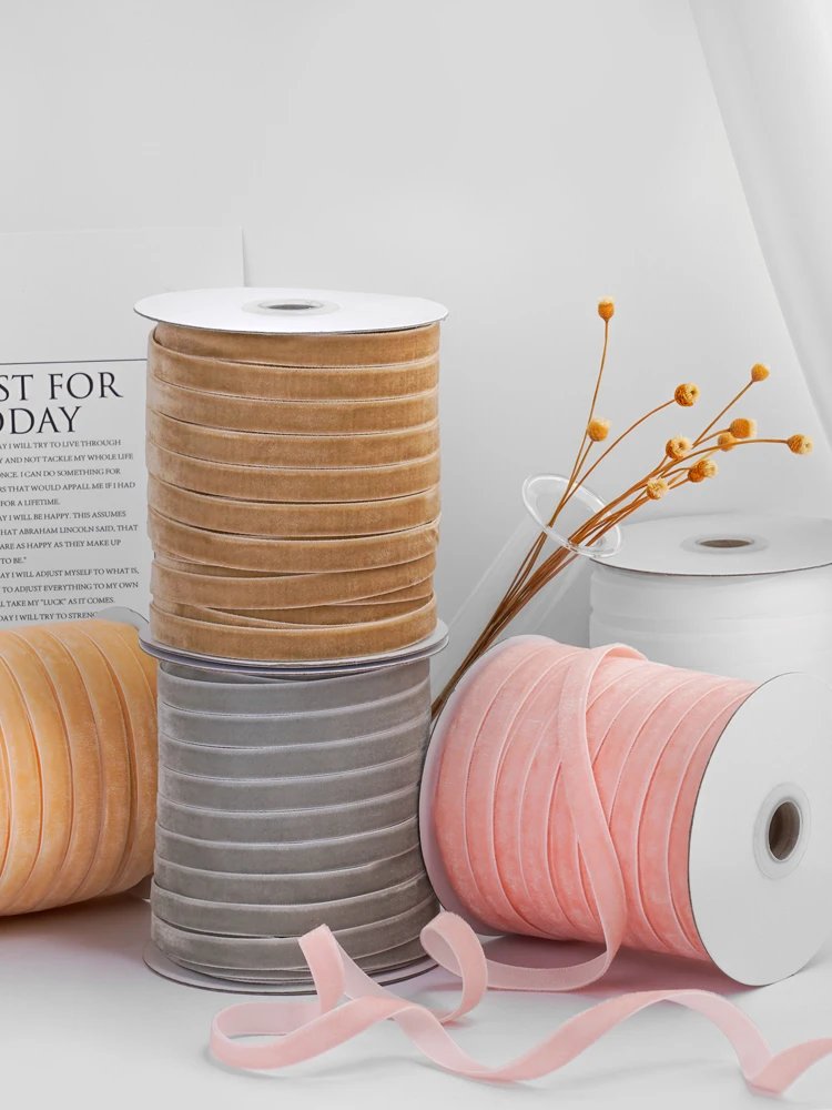 Rollo de cinta de terciopelo d - Velvet Ribbon Roll reseña y precio