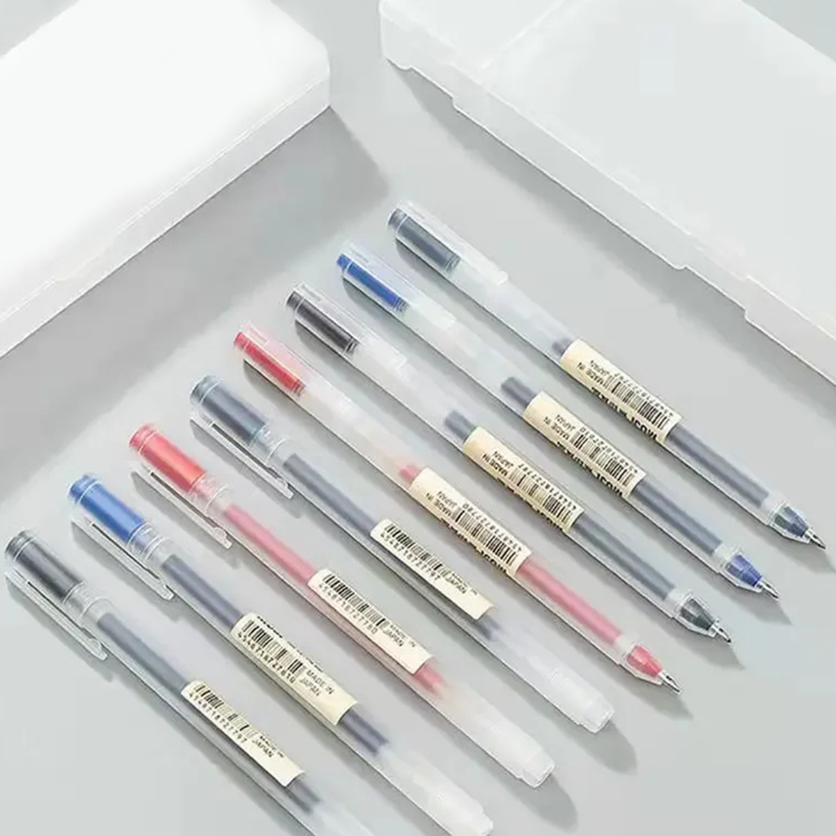 3-6 unids/set 0,38mm bolígrafo - Muji Stationery Gel Pen reseña y precio