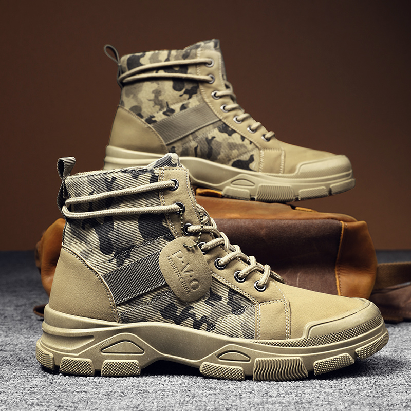 Botas de caña alta para hombre - Guipure Lace Panel reseña y precio
