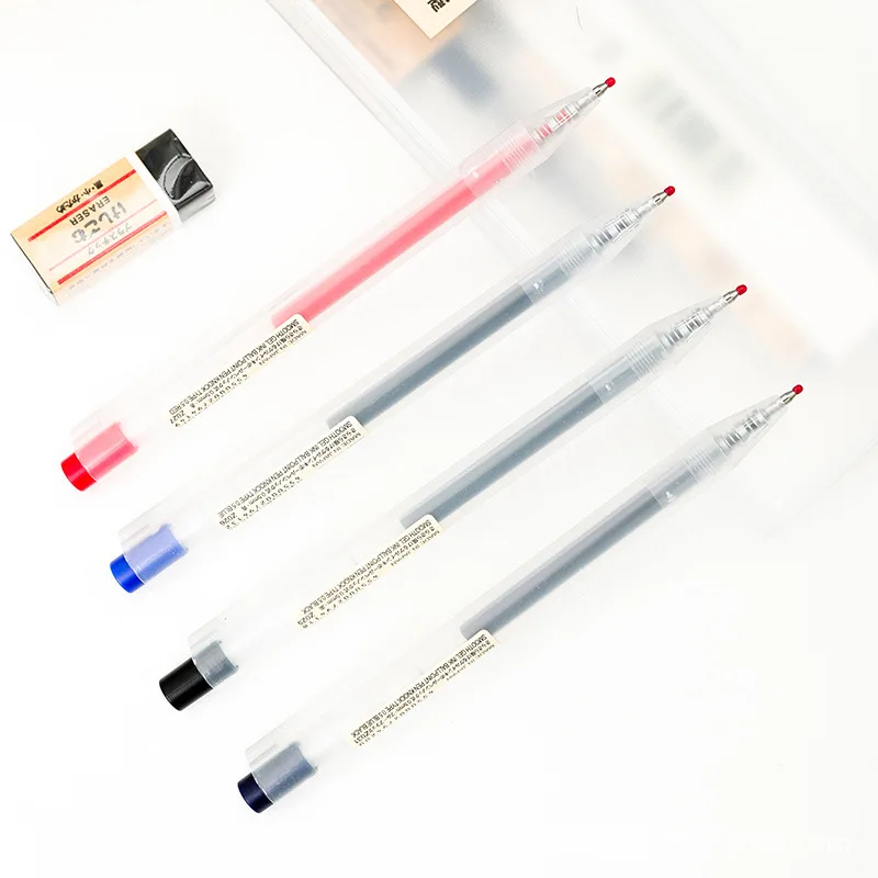 Bolígrafo de Gel de prensa de  - Muji Stationery Gel Pen reseña y precio