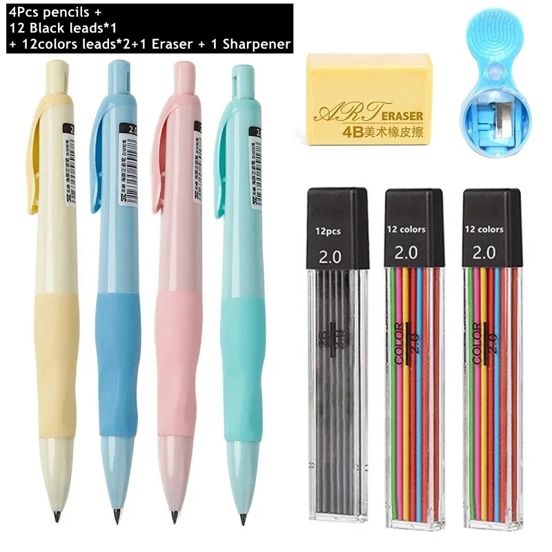 Juego de lápices mecánicos 2,0 - Staedtler Pencil Lumocolor reseña y precio