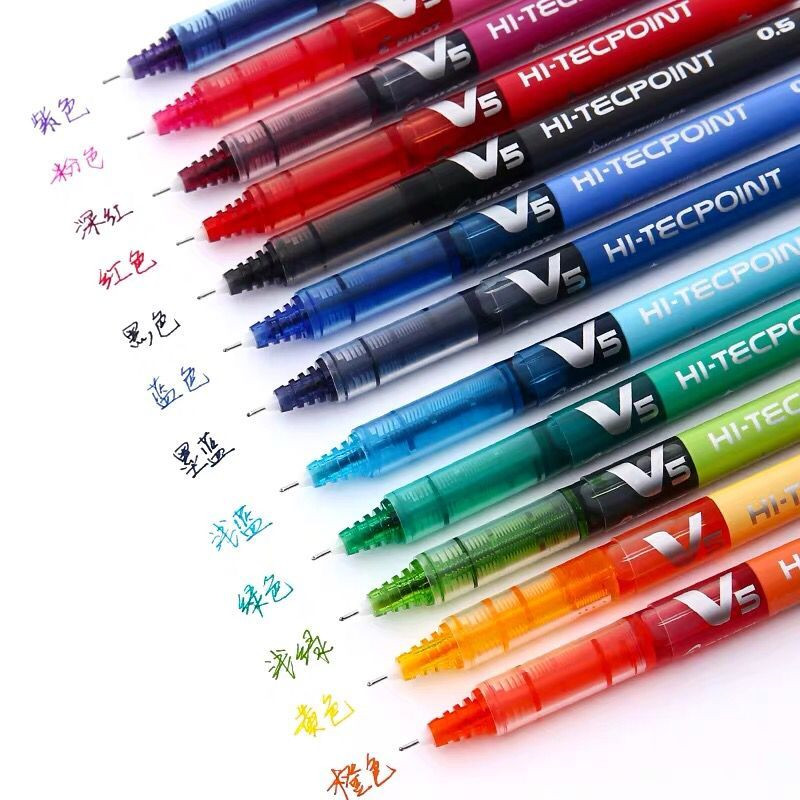 PILOT-bolígrafo de tinta de Ge - Pilot Pen V5 reseña y precio