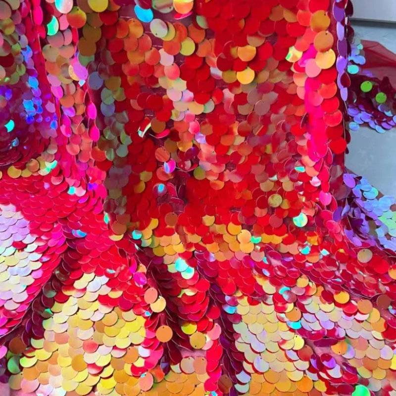 Tela de lentejuelas de cristal - Crystal Mesh Fabric reseña y precio