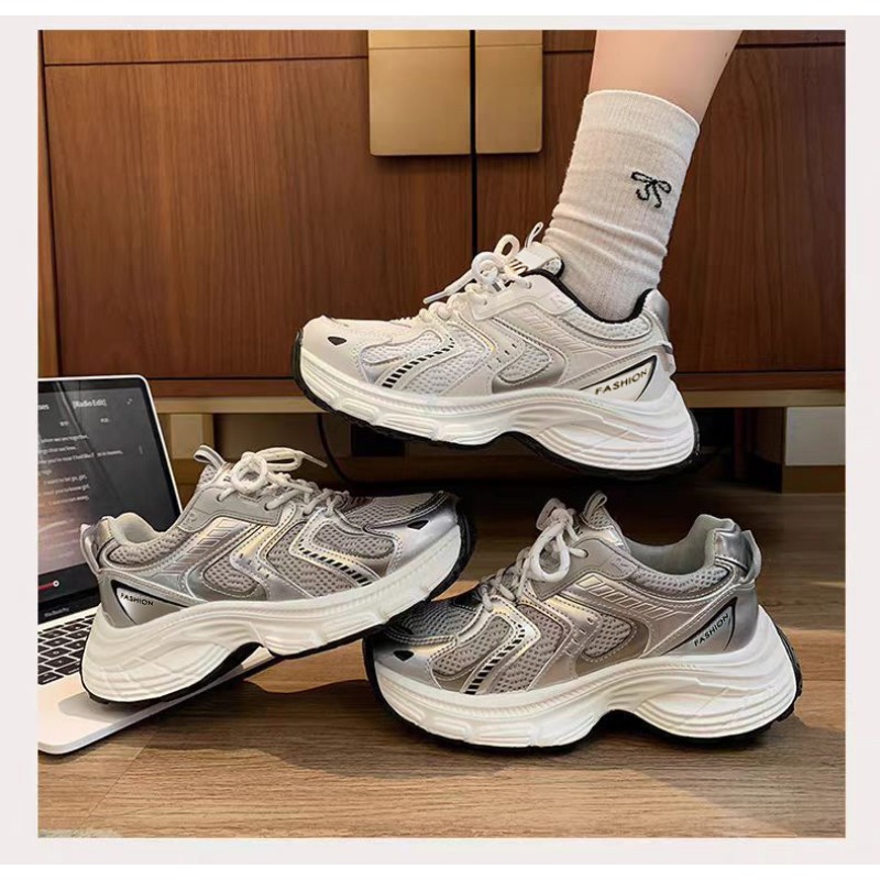 Zapatillas Deportivas Unky Dad - Guipure Lace Panel reseña y precio