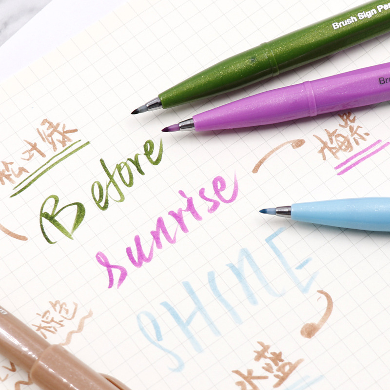 Pincel táctil japonés de Pente - Pentel Pen Sign Pen reseña y precio
