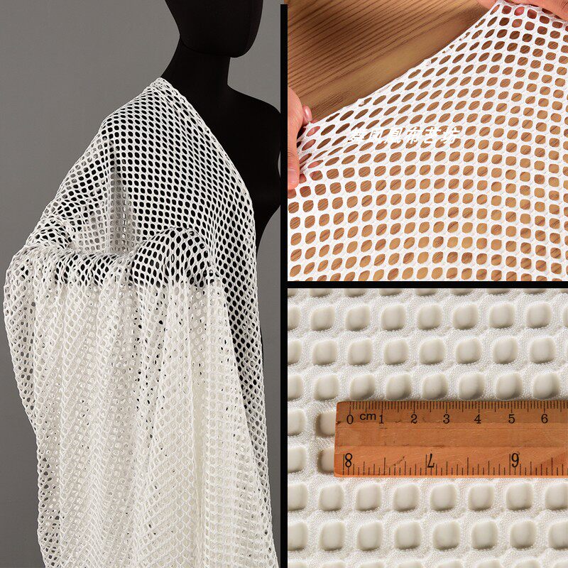 Tela de malla elástica suave c - Crystal Mesh Fabric reseña y precio