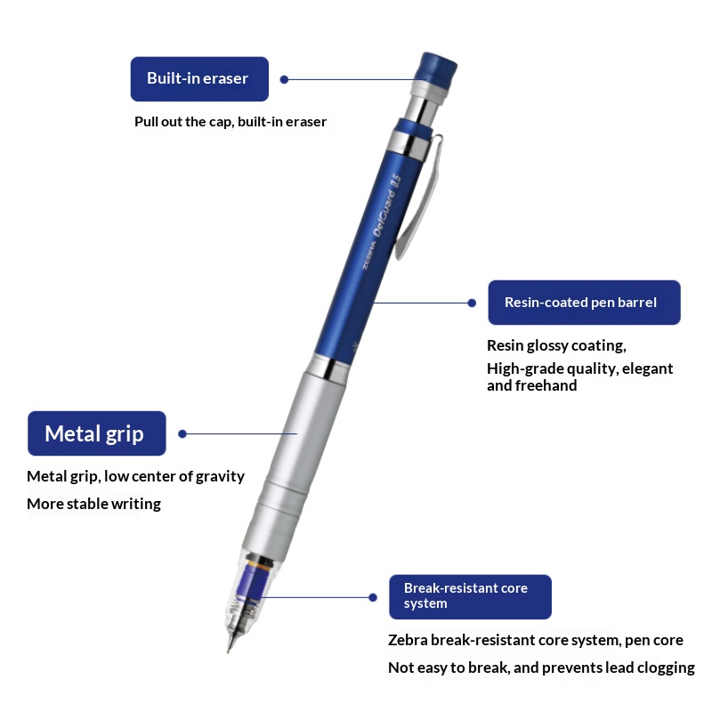 Lápiz mecánico de Metal japoné - Staedtler Pencil Lumocolor reseña y precio